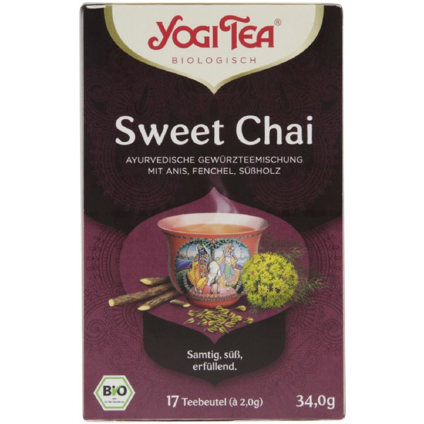 Picture of Yogi Sweet Chai Tea - 17 Teabags